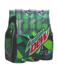 MOUNTAIN DEW CARBONATED SOFT DRINK 6X250ML