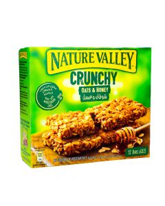 NATURE VALLEY CRUNCHY OATS AND HONEY GRANOLA BAR 6X42GM