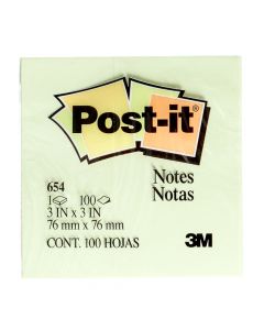 POST IT YELLOW 3"X3" 100SHEET