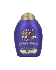 OGX THICK AND FULL PLUS BIOTIN AND COLLAGEN SHAMPOO 385ML