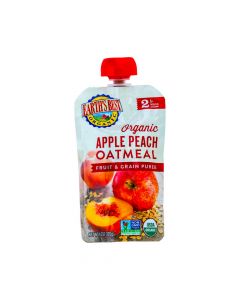 EARTHS APPLE PEACH OATMEAL120G