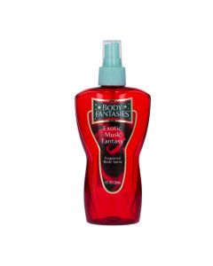 BODY FANTASIES EXOTIC MUSK BODY SPRAY 8 OZ  