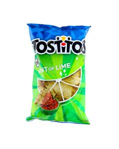 TOSTITOS HINT OF LIME CHIPS 10OZ