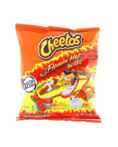 CHEETOS CRUNCH FLAMIN HOT CHIPS 1.25OZ