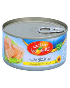 CALIFORNIA GARDEN LIGHT CHUNK TUNA IN SUNFLOWER OIL 185GM