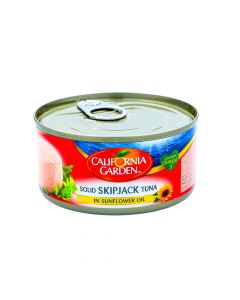 CALFORNIA GARDEN SOLID SKIP JACK TUNA IN SUNFLOWER OIL 170GM