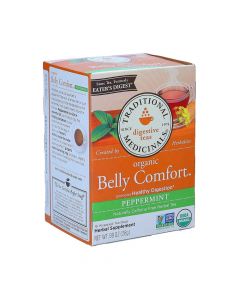 TRADITIONAL MEDICINALS ORGANIC BELLY COMFORT 1.75G X 16 TEA BAG