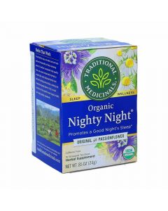 TRADITIONAL MEDICINALS ORGANIC NIGHTY NIGHT 16 TEA BAGS