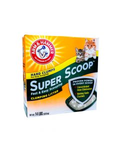 ARM & HAMMER SCENTED SUPER SCOOP CLUMP 6.35KG