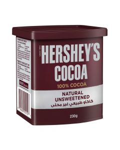 HERSHEYS COCOA UNSWEETENED 230GM