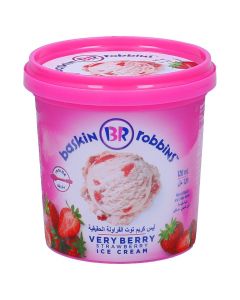 BASKIN ROBBINS VERYBERRY STRAWBERY ICECREAM120ML