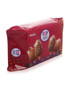 BASKIN ROBINNS ICE CREAM DESSERT 4X65ML