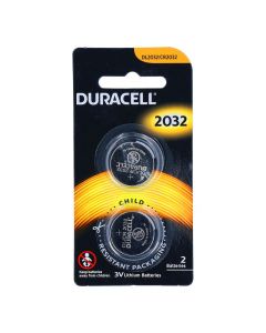 DURACELL LITHIUM COIN 2032X2 CARD