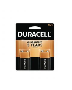 DURACELL BATTERY 9V 2  PACK