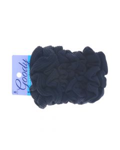 GOODY HAIR OUCHLESS PAINFREE WOMEN'S HAIR SCRUNCHIE 8 COUNT BLACK