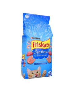 FRISKIES CAT FOOD SEAFOOD SENSATION 6.3LB