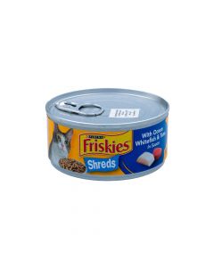 FRISKIES CAT FOOD WHITE FISH&TUNA IN SAUCE 5.5OZ