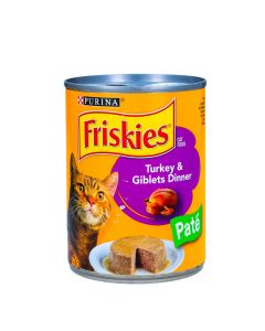 FRISKIES CAT FOOD CLASSIC PATE TURKEY 13OZ