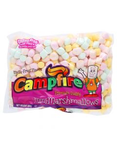 CAMPFIRE MIXED FRUIT MINI MARSHMALLOWS 300GM