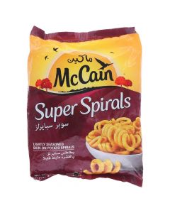 McCAIN SEASONED SPIRAL POTATO FRIES 750G