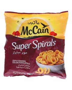 MCCAIN SUPER SPIRAL SEASONED FRIES 1.5KG