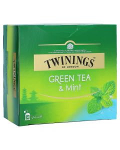 TWININGS GOLD GREEN MINT TEA 50 BAGS