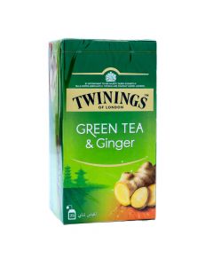 TWININGS GREEN GINGER TEA 25 BAGS