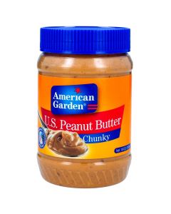 AMERICAN GARDEN PEANUT BUTTER CHUNKY1 8OZ