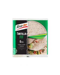 TEXA STAR WHOLE WHEAT TORTILLA 390GM