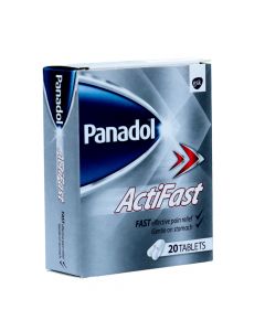 PANADOL ACTIFAST FAST RELIEF TABLETS 20 PCS