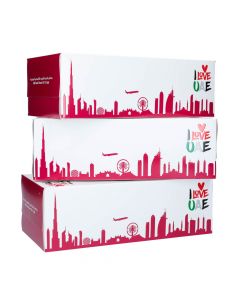 NAT DAY TISSUE BOX I LOVE UAE 5X150S