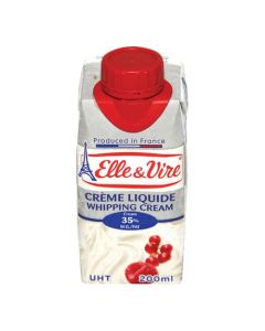 ELLE&VIRE WHIPPING CREAM 35.1%FAT 20CL