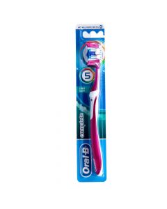 ORAL-B COMPLETE 5 WAY CLEAN MEDIUM MANUAL TOOTHBRUSH