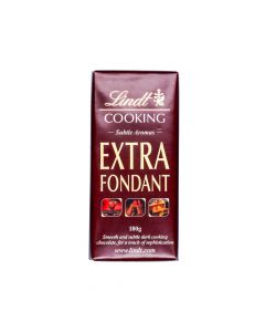 LINDT COOKING EXTRA FONDANT CHOCOLATES 180GM