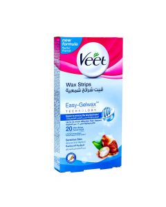 VEET WAX STRIPS SENSITIVE SKIN 20 PSC