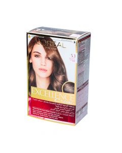 L'OREAL PARIS EXCELLENCE HAIRCOLOR  5.3 LIGHT GOLDEN BROWN