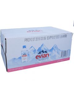 EVIAN NATURAL MINERAL WATER 24X330ML