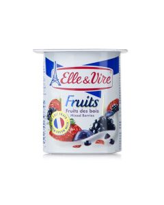 ELLE&VIRE MIXED BERRY YOGHURT 4X125GM