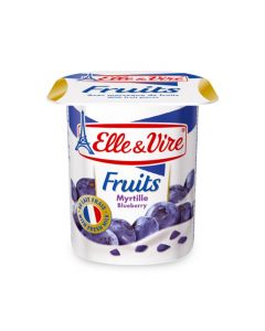 ELLE&VIRE BLUEBERRY YOGHURT 4X125GM