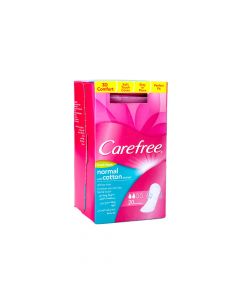 CAREFREE DAILY PANTY LINERS COTTON FRESH 20  PSC