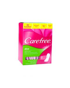 CAREFREE PANTY LINERS REGULAR SIZE ALOE 30 PSC