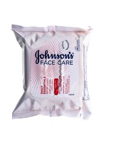 JOHNSON'S FACE CLEANSING WIPES 25PCS