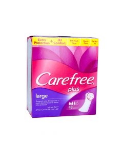 CAREFREE PANTY LINERS LARGE 48  PSC