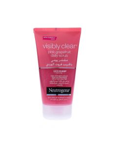 NEUTROGENA OIL FREE ACNE WASH PINK GRAPE FRUIT DAILY SCRUB 150ML