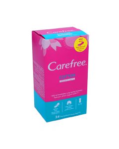 CAREFREE DAILY PANTY LINERS COTTON 34 PSC