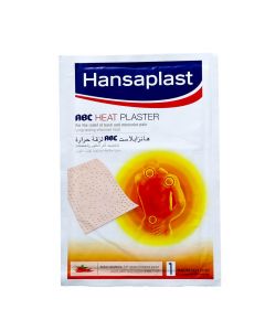 HANSAPLAST ABC HEAT PLASTER RELIEF OF BACK AND MUSCULAR PAIN 1 STRIP 