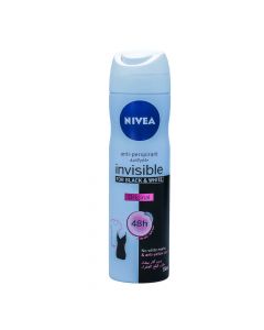 NIVEA DEODORANT FEMALE INVISIBLE BLACK & WHITE ORIGINAL SPRAY 150ML