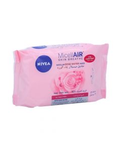 NIVEA MICELLAR ROSE WATER FACE CLEANSING WIPES 25 PSC