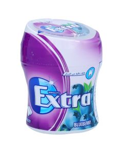 WRIGLEYS EXTRA BIGGIE BOTTLE BLUEBERRY GUM 84GM