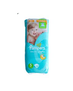 PAMPERS BABY DIAPERS  SIZE 5 JUNIOR 11-16 KG 52 PSC MEGA PACK 